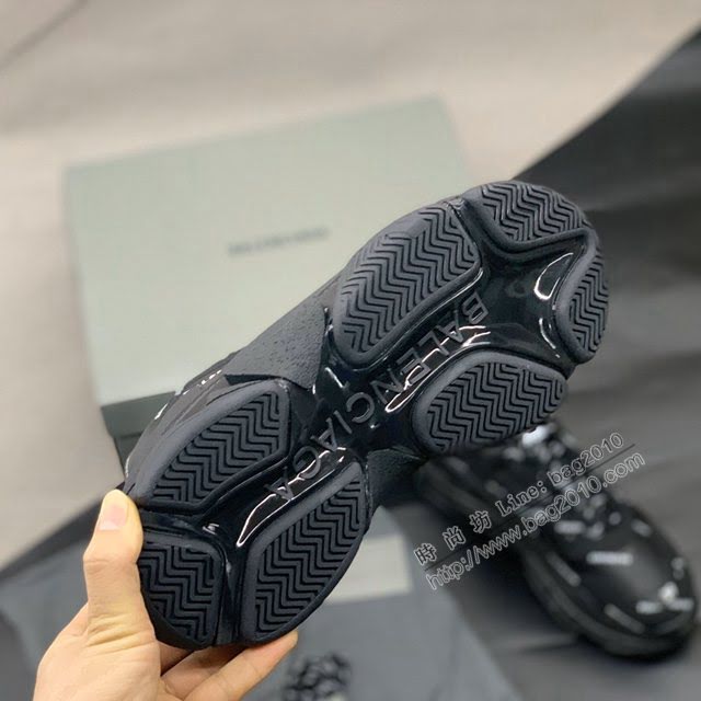 Balenciaga經典款男鞋 巴黎世家頂級版本復古跑鞋 Balenciaga情侶款老爹鞋  hdbl1002